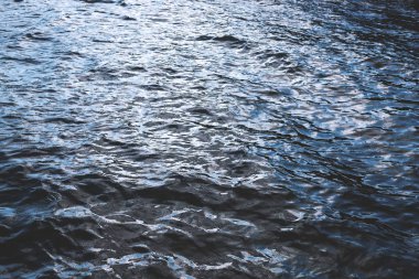 Mavi su deniz dalgası doku arka plan