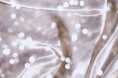 Simli kaplamalı eski tül şifon desenli arka plan. düğün kavramı