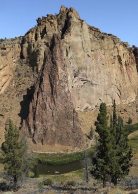 Eğri Nehir, Smith Rock State Parkı, Oregon
