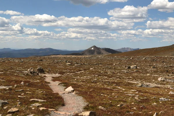 North Inlet Trail at the top of Flattop Mountain, Rocky Mountain National Park, Colorado
