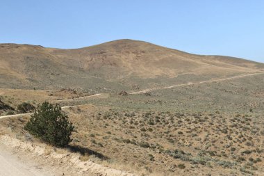 Silver City Road, Doğu Idaho 'daki tipik manzara.