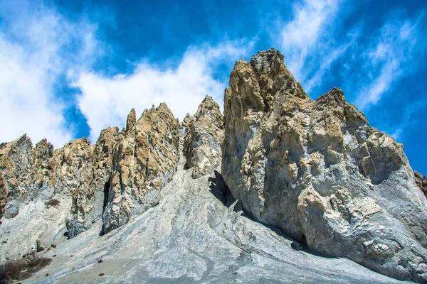 Bellissime Montagne Rocciose Dell Himalaya Una Giornata Sole Nepal — Foto Stock