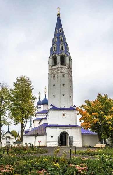 Iglesia Santa Cruz Con Campanario 1774 Palekh Región Ivanovo Rusia —  Fotos de Stock
