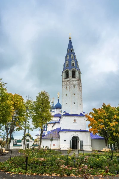 Holy Cross Church Bell Tower 1774 Palekh Ivanovo Region Russia — Stock Photo, Image