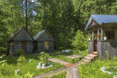 Tüm sevinç Papulikha Köyü, Manturovsky bölgesi, Kostroma region, Rusya Federasyonu yakınındaki yas simgesi onuruna kutsal bahar. 