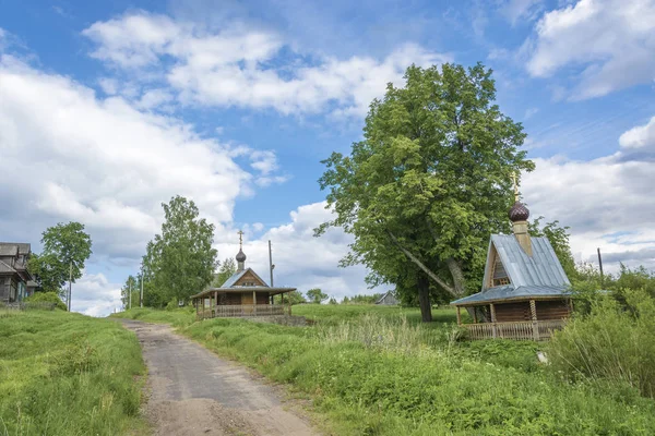 Source Sainte Saint Nicolas Merveilleux Près Village Chubukovo District Ouglichsky — Photo