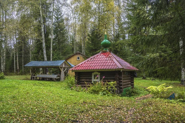 Adrian Poshekhonsky kutsal bahar Zadnevo Köyü, Poshekhonsky bölgesi, Yaroslavl bölgesi, Rusya yakın. 