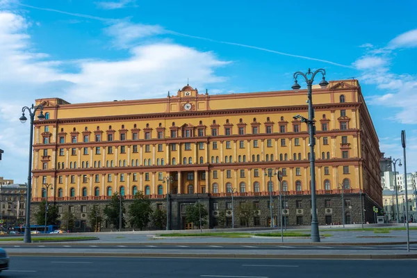 Edificio del Servicio Federal de Seguridad de Rusia en Lubyanka , — Foto de Stock