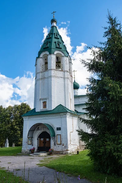 La Iglesia Ortodoxa Elías construida en 1790 en Palekh, Rusia . — Foto de Stock