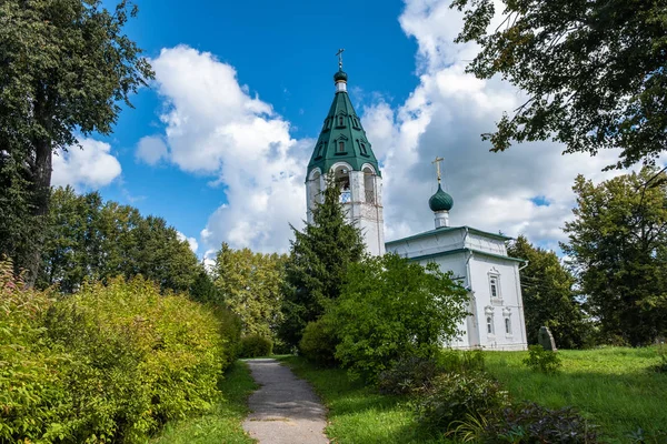 Kościół Elias Orthodox zbudowany w 1790 w Palekh, Rosja. — Zdjęcie stockowe