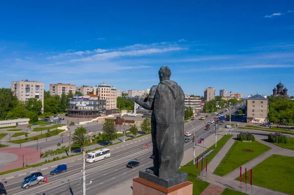 Ivanovo Région Ivanovo Russie 2020 Mémorial Aux Héros Avant Arrière — Photo