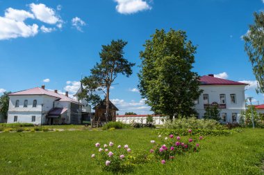 Varnitsky Trinity-Sergius Manastırı, Yaroslavl Bölgesi, Rostov Veliky, Varnitsa Köyü. 