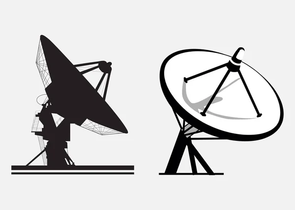 Modello di illustrazione vettoriale dell'icona dell'antenna — Vettoriale Stock