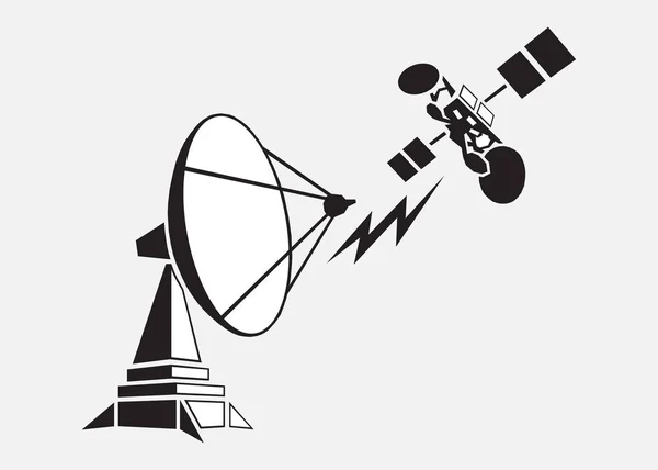 Antennensymbol Vektor Illustration Vorlage — Stockvektor