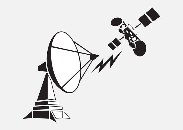 Antenna Icon Vector Illustration Template