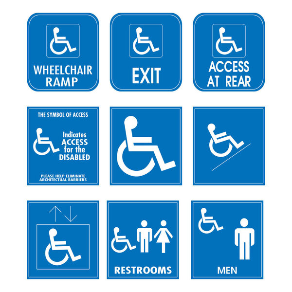 Invalid carriage flat vector icon. Invalid flat vector sign