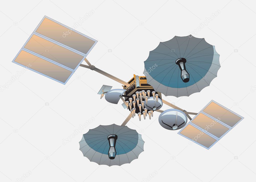 Antenna Icon Vector Illustration Template