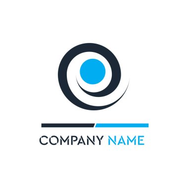 Emlak, Emlak ve İnşaat Logosu Şirketi tabelası için tasarım. Vektör Logosu .