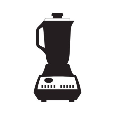 Blender vektör simgesi beyaz arka plan üzerinde