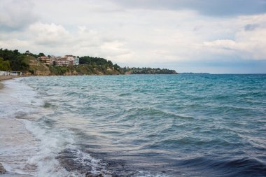 Nea Kallikratia, Gree de deniz ve tatil kasabası görünümü