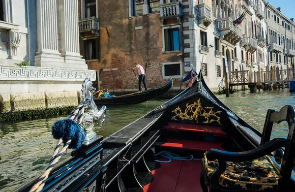 Vue du grand canal depuis une télécabine à Venise, Italie. — Photo