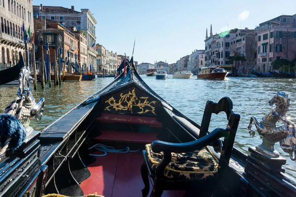 Vue du grand canal depuis une télécabine à Venise, Italie. — Photo