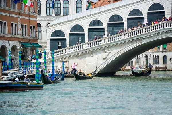 Editorial. May 2019. Venice, Italy. View of the Grand Canal and — Stock Photo, Image
