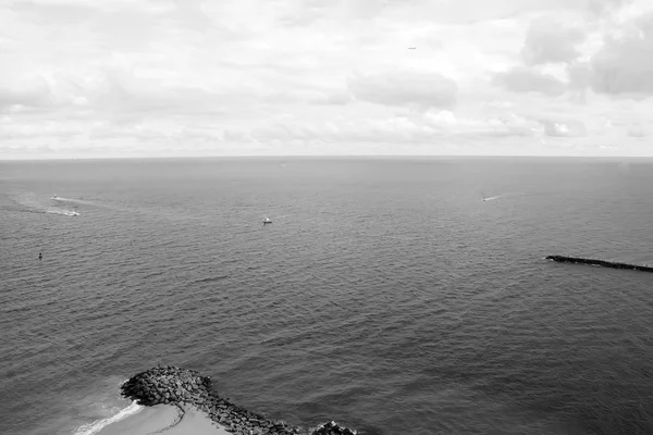 Panorama de l'eau de mer bleue et du ciel aux États-Unis — Photo