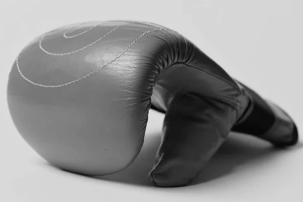 Leather box equipment for fight and training. — Stock Photo, Image