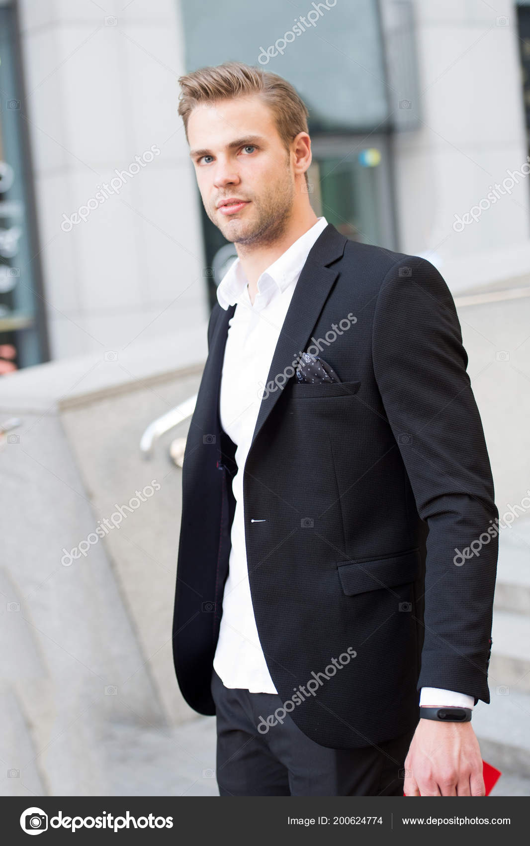 sharp business attire