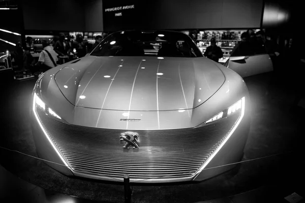 Peugeot ένστικτο αυτοκίνητο έννοια — Φωτογραφία Αρχείου