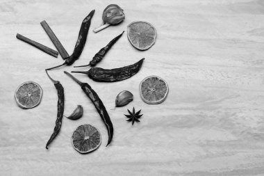 Yemek pişirmek için maddeler kümesi