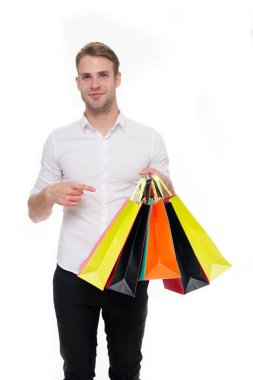 Bana ait. Doğum günü hediyeleri zamanında gelmiş. Adam memnun çanta hediye aldım. Adam mutlu alınan paket hediye izole beyaz. Doğum günü teslim. Adam Doğum günü kutluyor. Avantaj hediyeler teslim almak