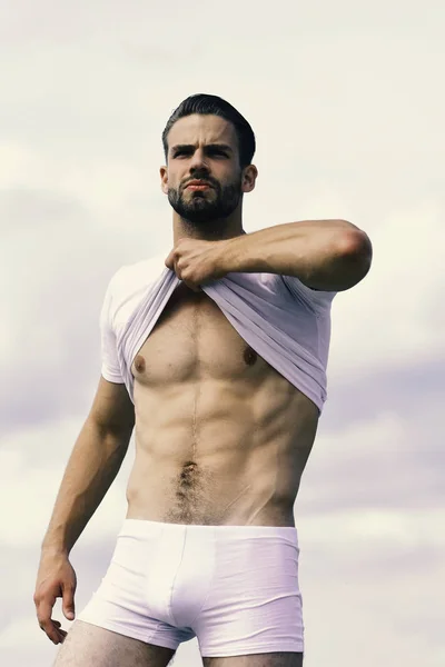 Corpo maschile con busto sexy come concetto di salute e fitness — Foto Stock