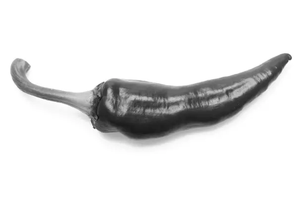Mexikói csípős paprika hosszú alakja. Zöldségek és vegetáriánus étrend koncepcióját. Chili paprika, vörös szín — Stock Fotó