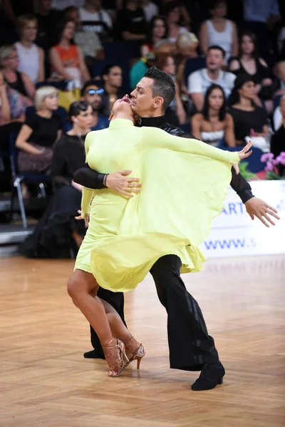 Stuttgart Germany August 2015 Unidentified Dance Latin Couple Dance Pose — Stock Photo, Image