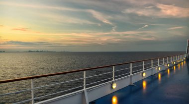 Okyanus Manzaralı cruise gemisi