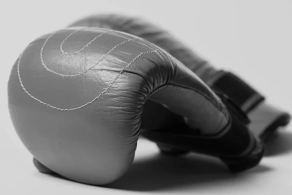 Equipo de caja de cuero para lucha y entrenamiento. — Foto de Stock