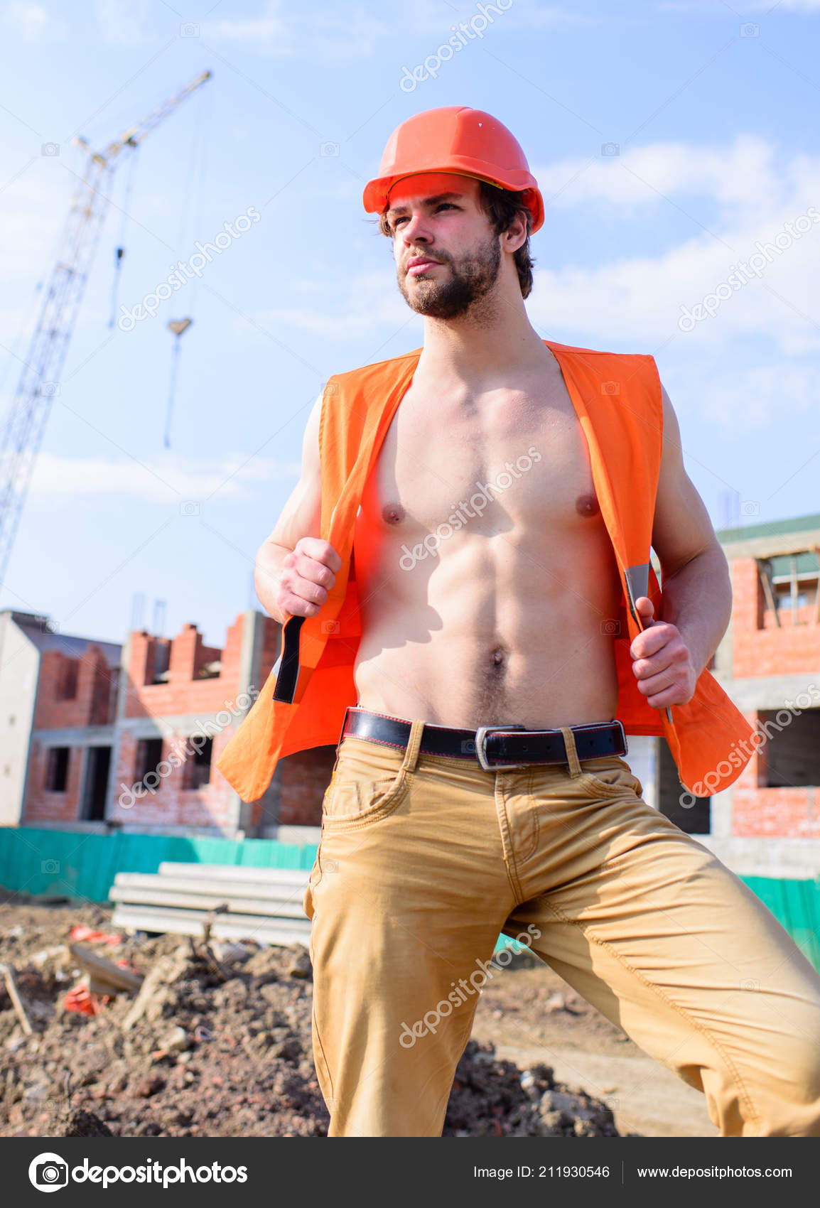 Hairy Construction Workers