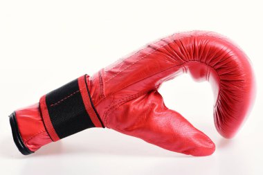 Dövüş ve eğitim için deri kutu ekipmanı.