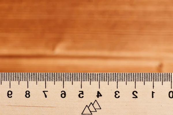 Regla simple con indicadores en forma de centímetros . — Foto de Stock