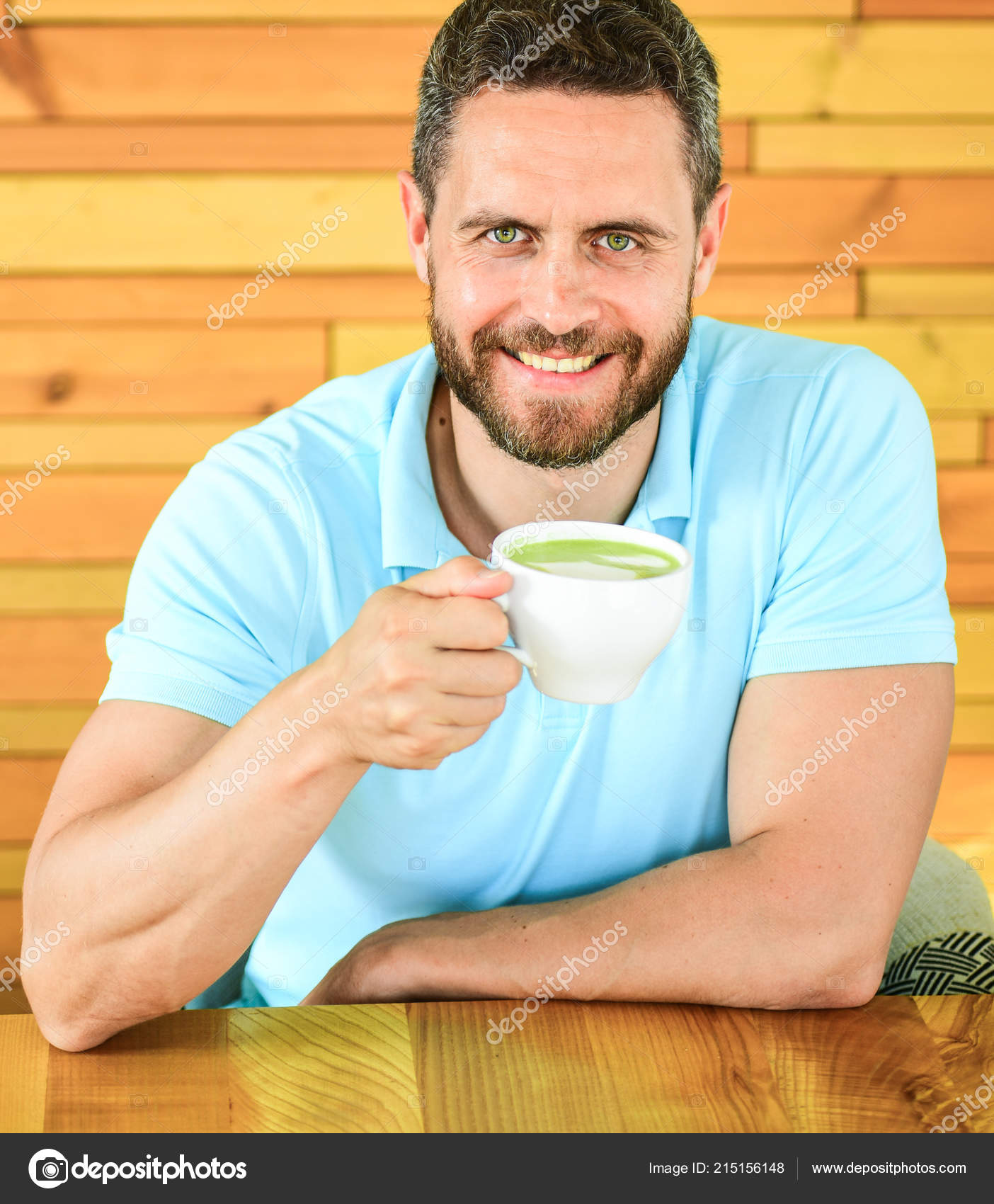 Happy Man's Face Coffee Mug