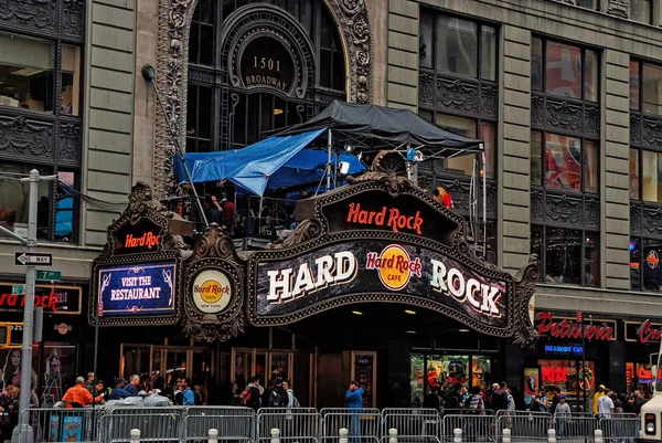 Hard rock café v new Yorku, usa — Stock fotografie