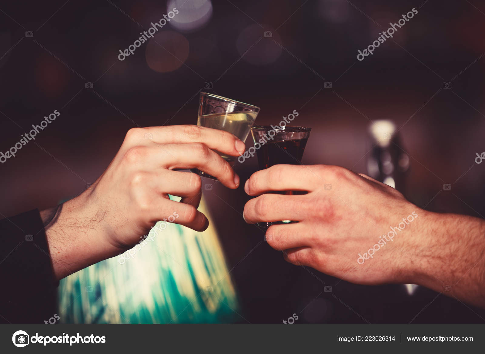 Alcohol Shots Cheers