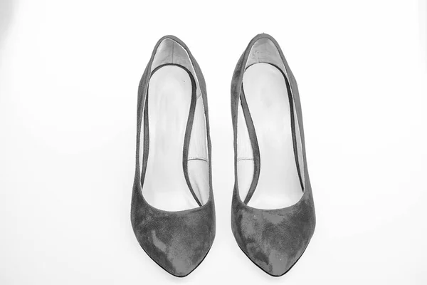 Обувь Женщин Тонкими Каблуками Пара Модных Обуви Высоким Каблуком Концепция — стоковое фото
