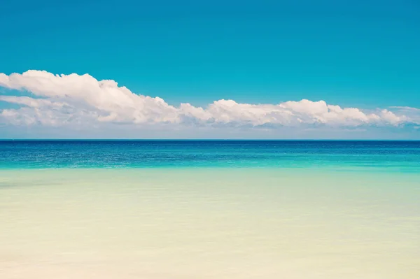 Belle vue marine sur la mer des Caraïbes — Photo