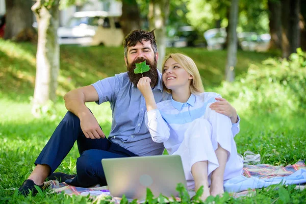How to balance freelance and family life. Family spend leisure outdoors work laptop. Stories of enduring family success and innovation. Couple in love or family work freelance. Modern online business