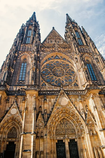 San vito cattedrale di praga, repubblica ceca — Foto Stock