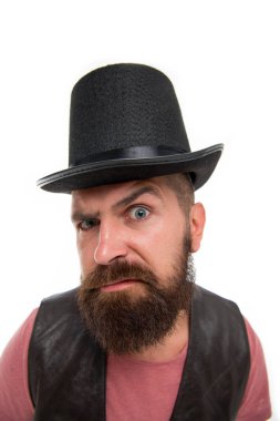 Garip şeyler onun performansına. Biraz sihir numarası istiyorum. İllüzyonist hüner performans kavramı. Sirk sihir numarası performans. Sirk işçisi. Performans başlamak izin. Adam sakallı hippi silindir