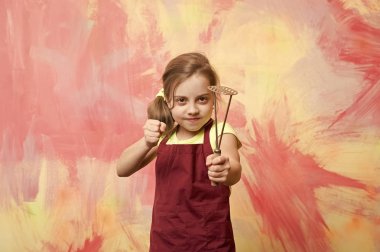 Aşçı önlük evlat.